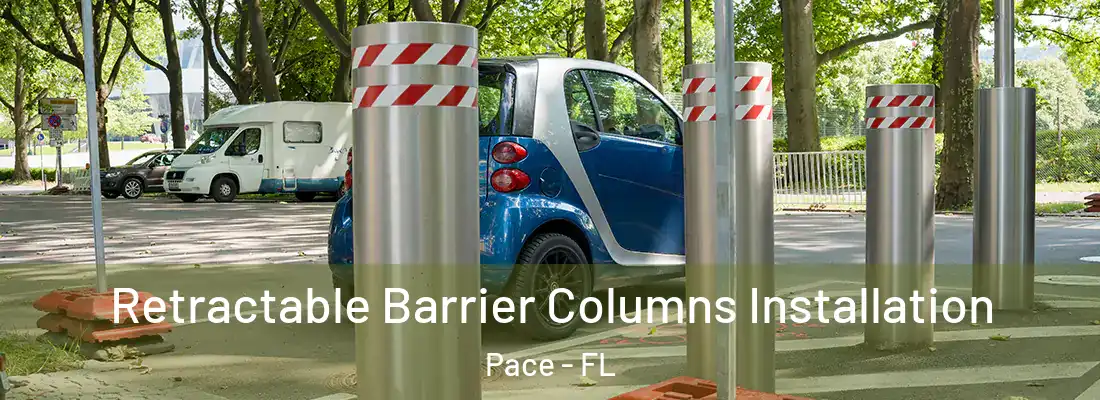Retractable Barrier Columns Installation Pace - FL